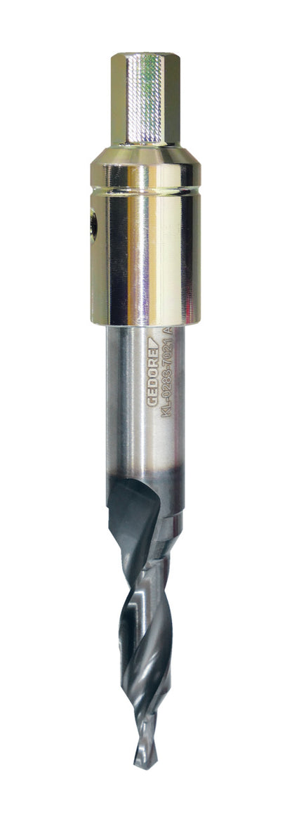 KL-0283-7021 A - Broca buida, Ø 4,8/9 mm per a M10x1