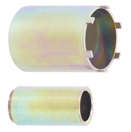 Gedore Automotive KL-1020-38 - Vaso para contratuerca de 6 polos con tubo guía, Ø 117 mm