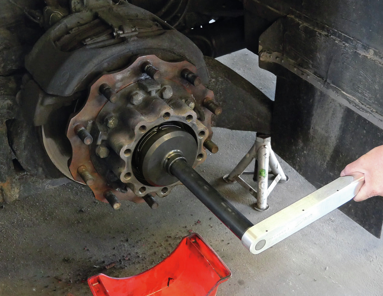 KL-1020-42 - Tuerca de bloqueo, ZF-Axle, Ø 122,5mm