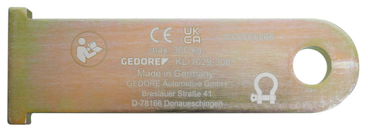 GEDORE Automotive KL-1029-3002 - Placa de grabación