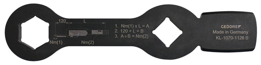 GEDORE Automotive KL-1070-1126 B - Llave hexagonal de impacto SW26