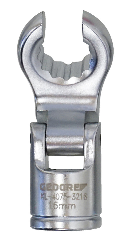 Llave de estrella para juntas SW16, D-6 puntas, 3/8"