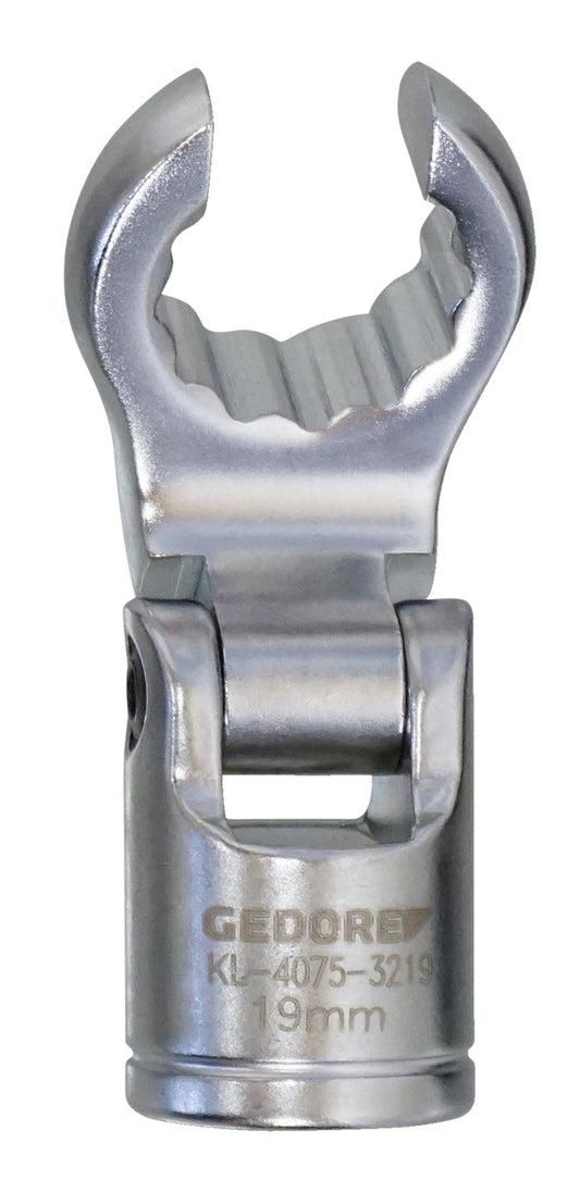 Llave de estrella para juntas SW19, D-6 puntas, 3/8"