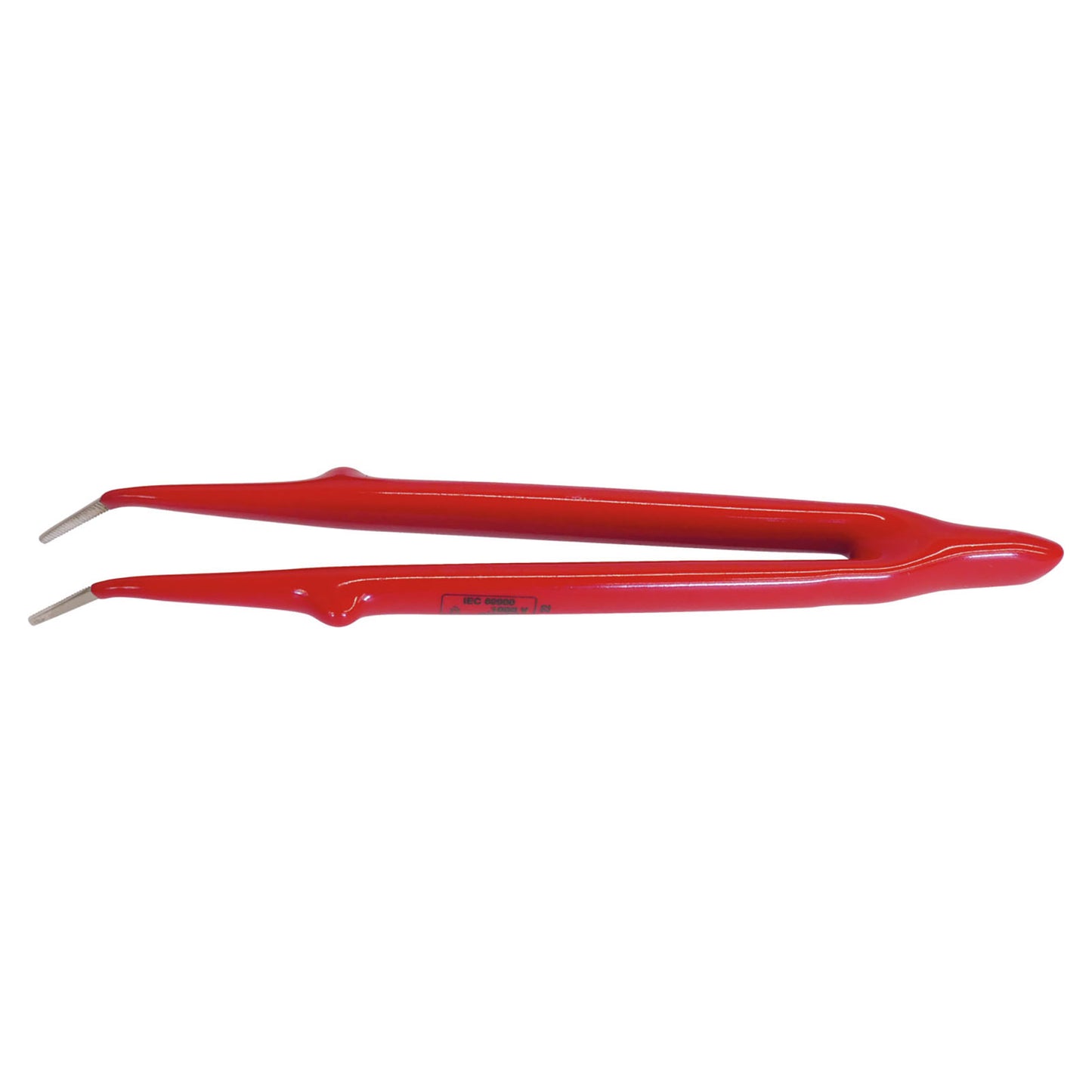 KL-4600-3002 - Pinces de muntatge corbades, aïllades, 150 mm