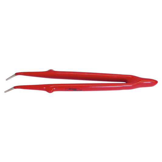 KL-4600-3002 - Pinzas de montaje curvadas, aisladas, 150 mm