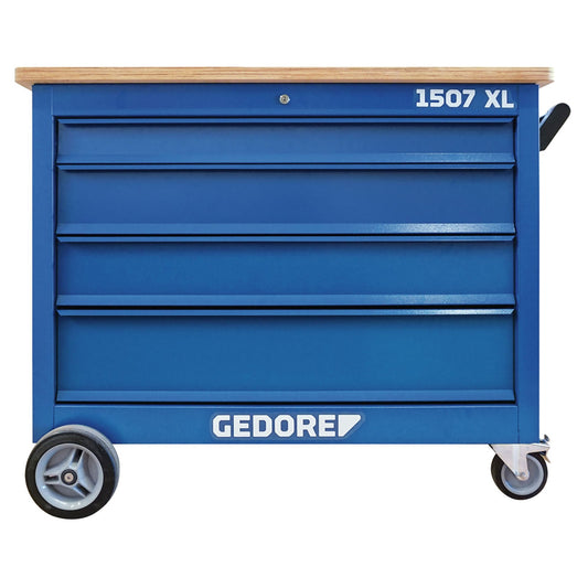 Gedore Automotive KL-4999-120 A - Carro de taller con 4 cajones