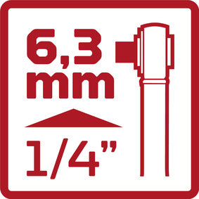 R45603172 - Joc de claus de got 1/4"+3/8"+1/2", 172 peces