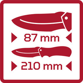 R93250008 - Multieina de seguretat de 77 mm de llarg, mànec de 2 components