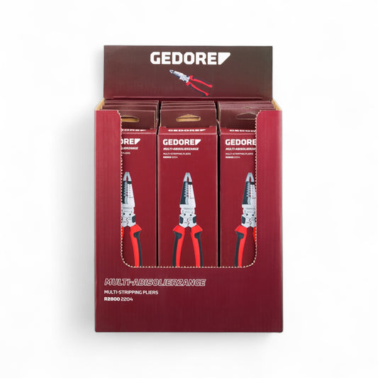 GEDORE red R28009212 - Expositor per a punt de venda amb 12 alicates de tall multiúsos