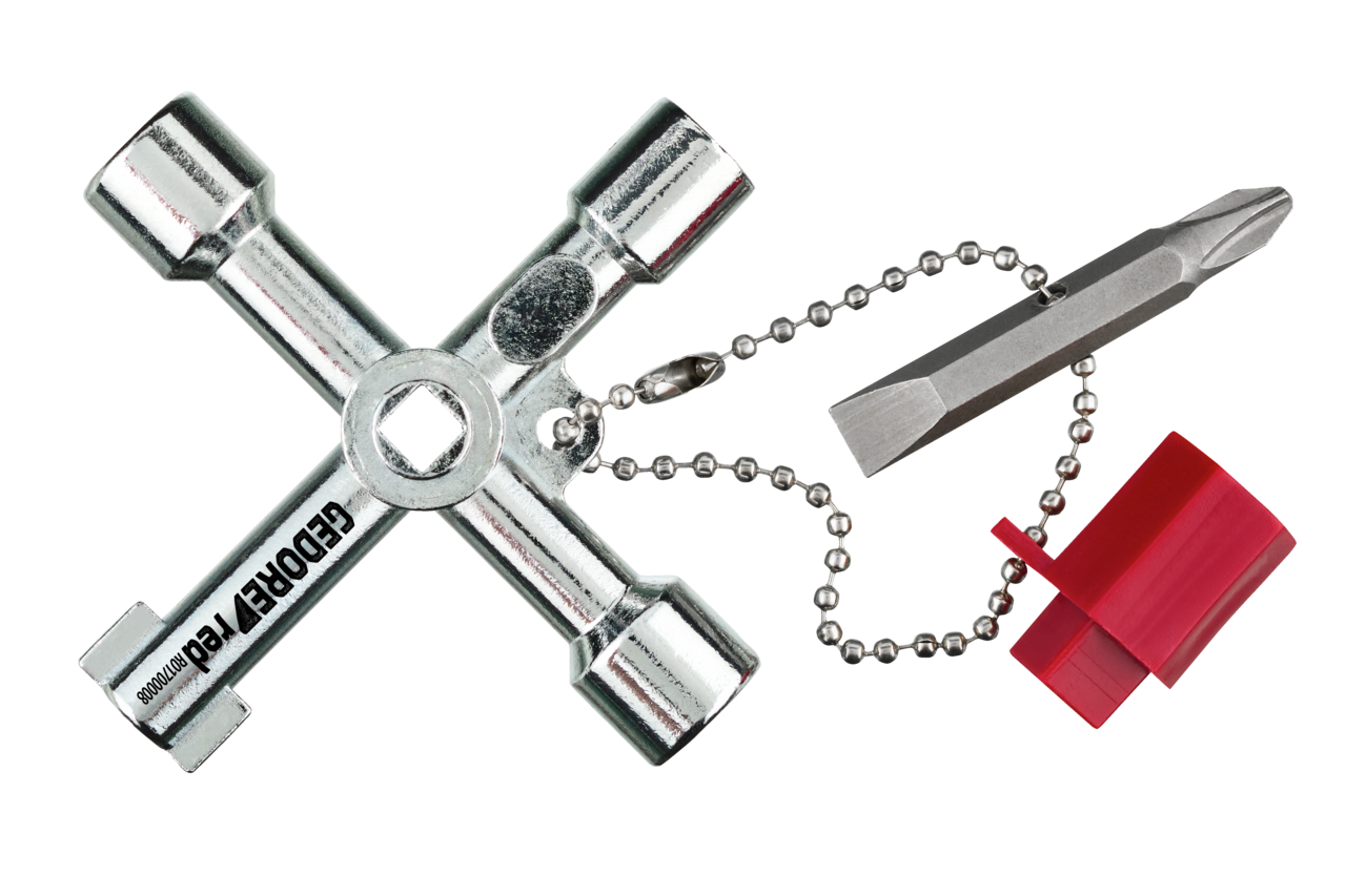 Llave de armarios multiusos