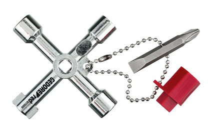 Llave de armarios multiusos