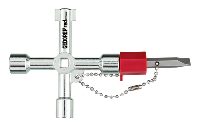 Llave de armarios multiusos