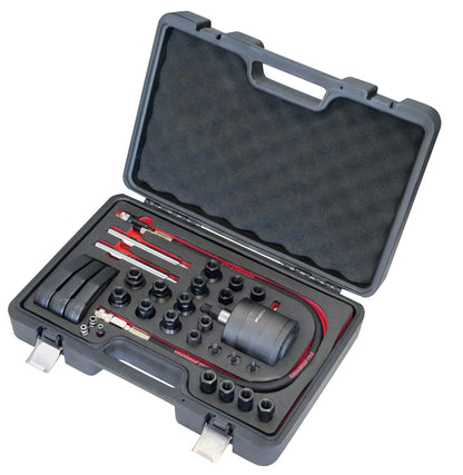Extractor neumático de boquillas de inyección GEDORE Automotive R15003002 con juego de adaptadores