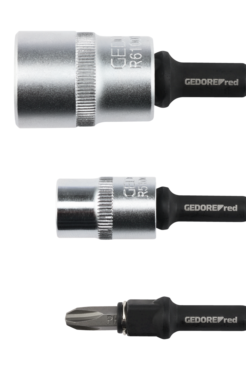 GEDORE red R47112102 - Juego de 2 adaptadores para llaves de vaso