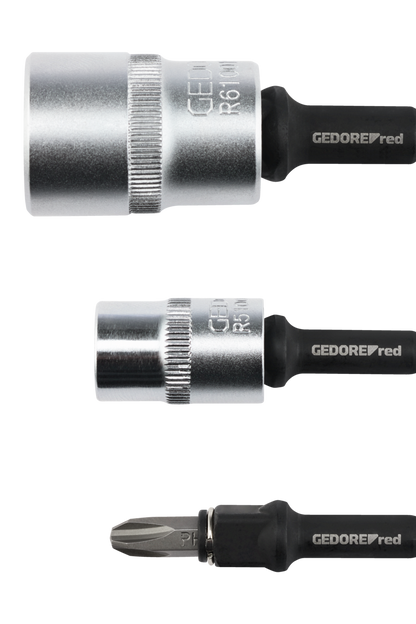 GEDORE red R47112102 - Juego de 2 adaptadores para llaves de vaso
