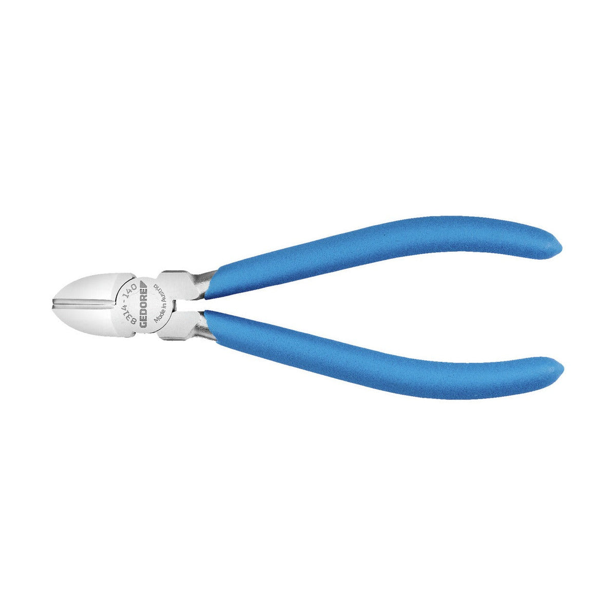 Alicate de corte diagonal de cabeza delgada con mango bañado 140 mm
