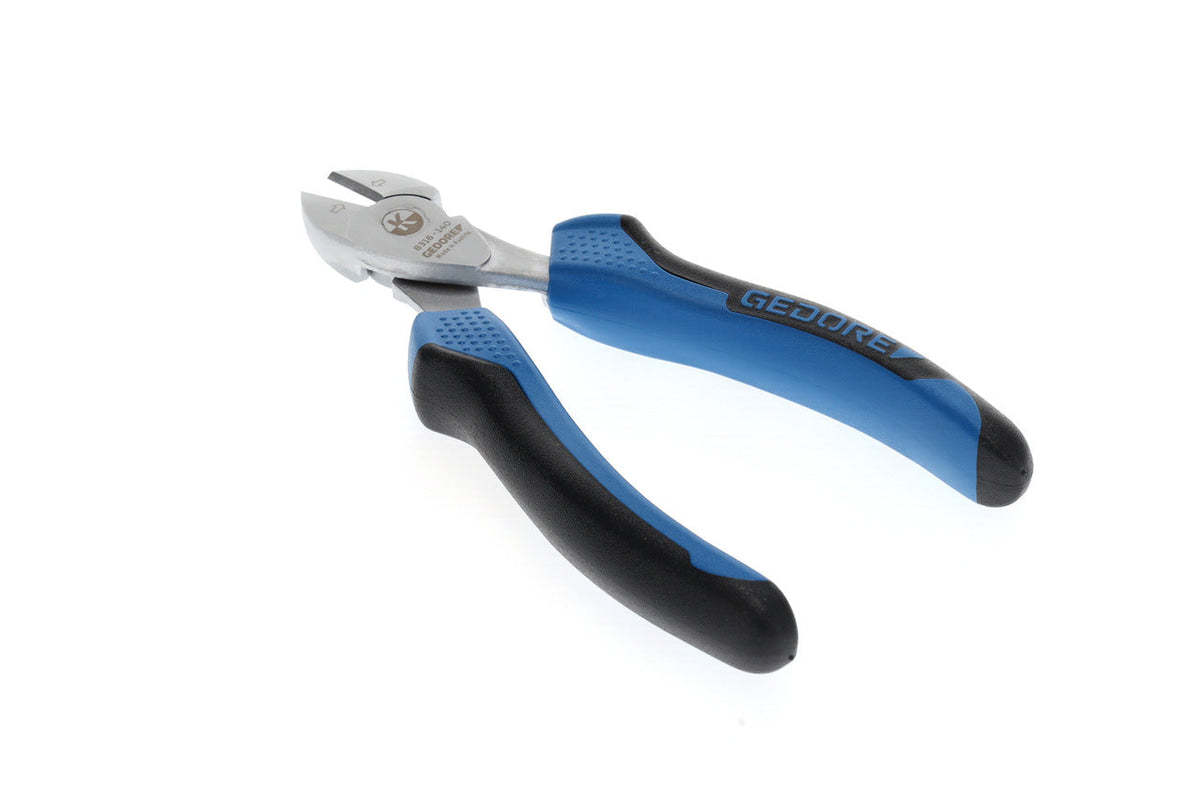 Alicate de corte diagonal para electricista con mango bicomponente