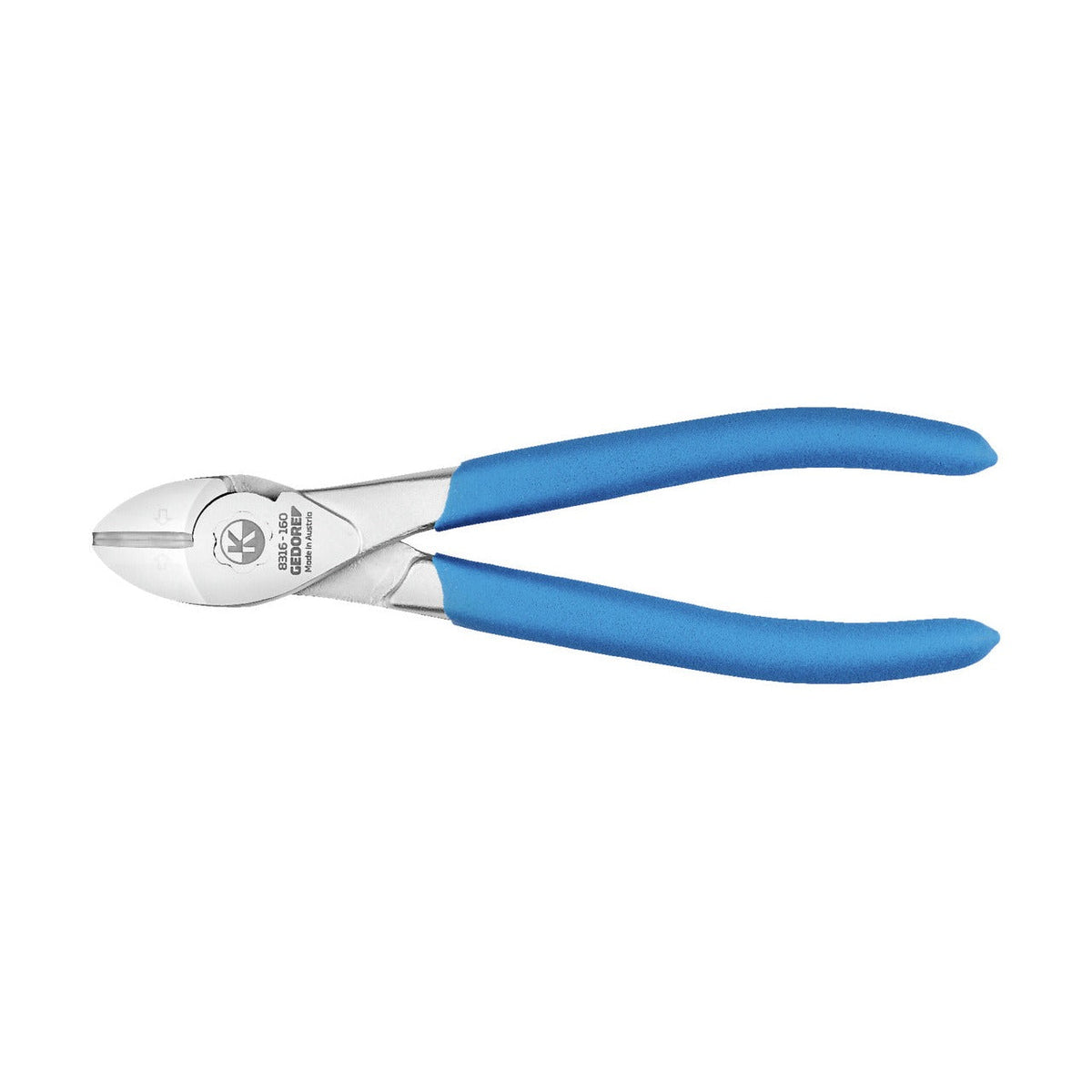 Alicate de corte diagonal para electricista con mango bañado 160 mm