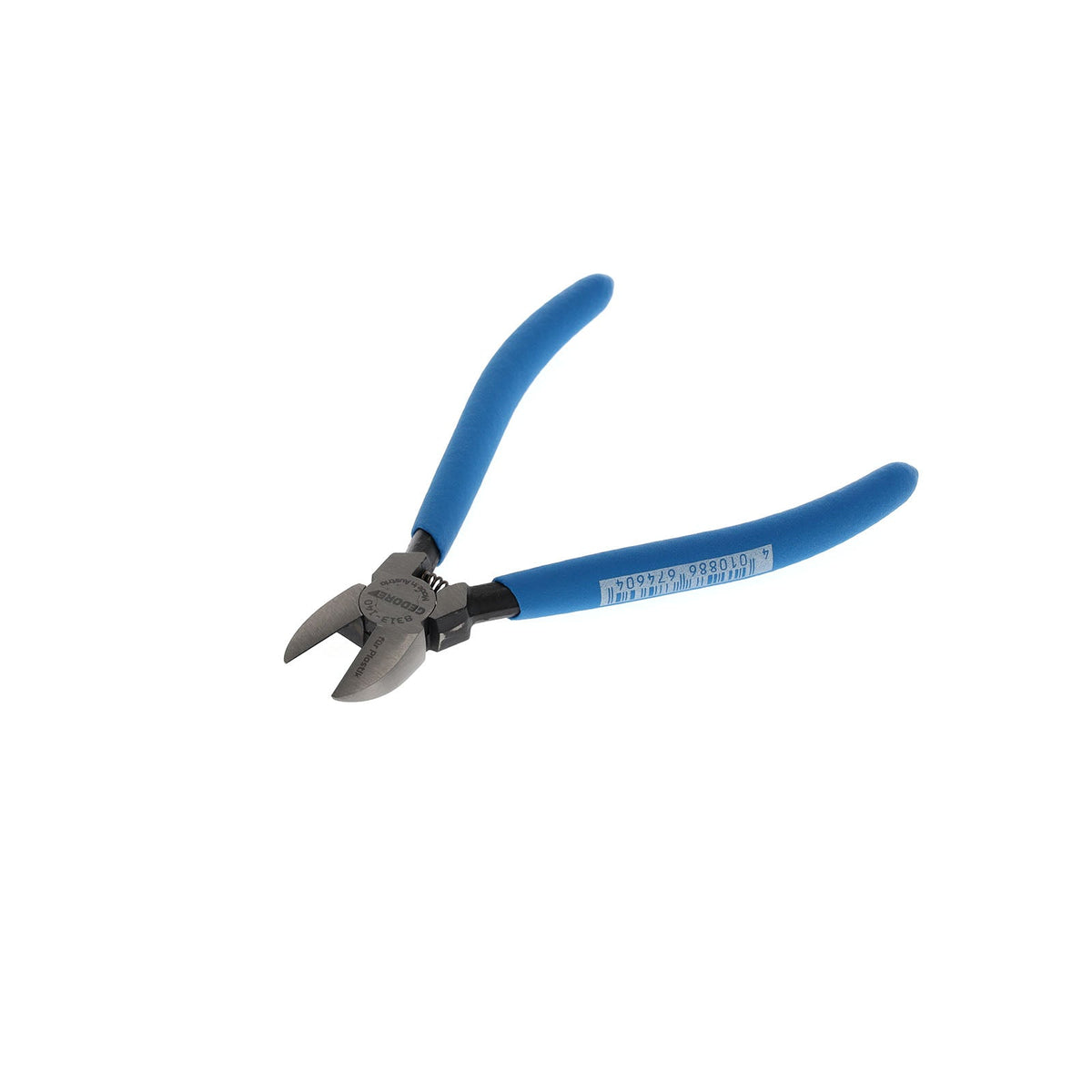 Alicate de corte diagonal para plástico con mango plastificado 140 mm