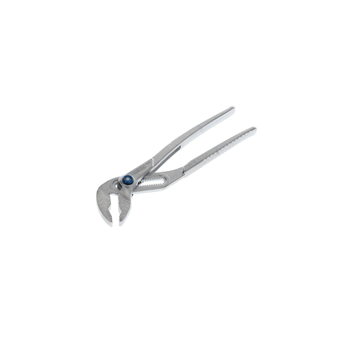 Alicate para bombas de agua con ajuste por botón, cromado 175 mm