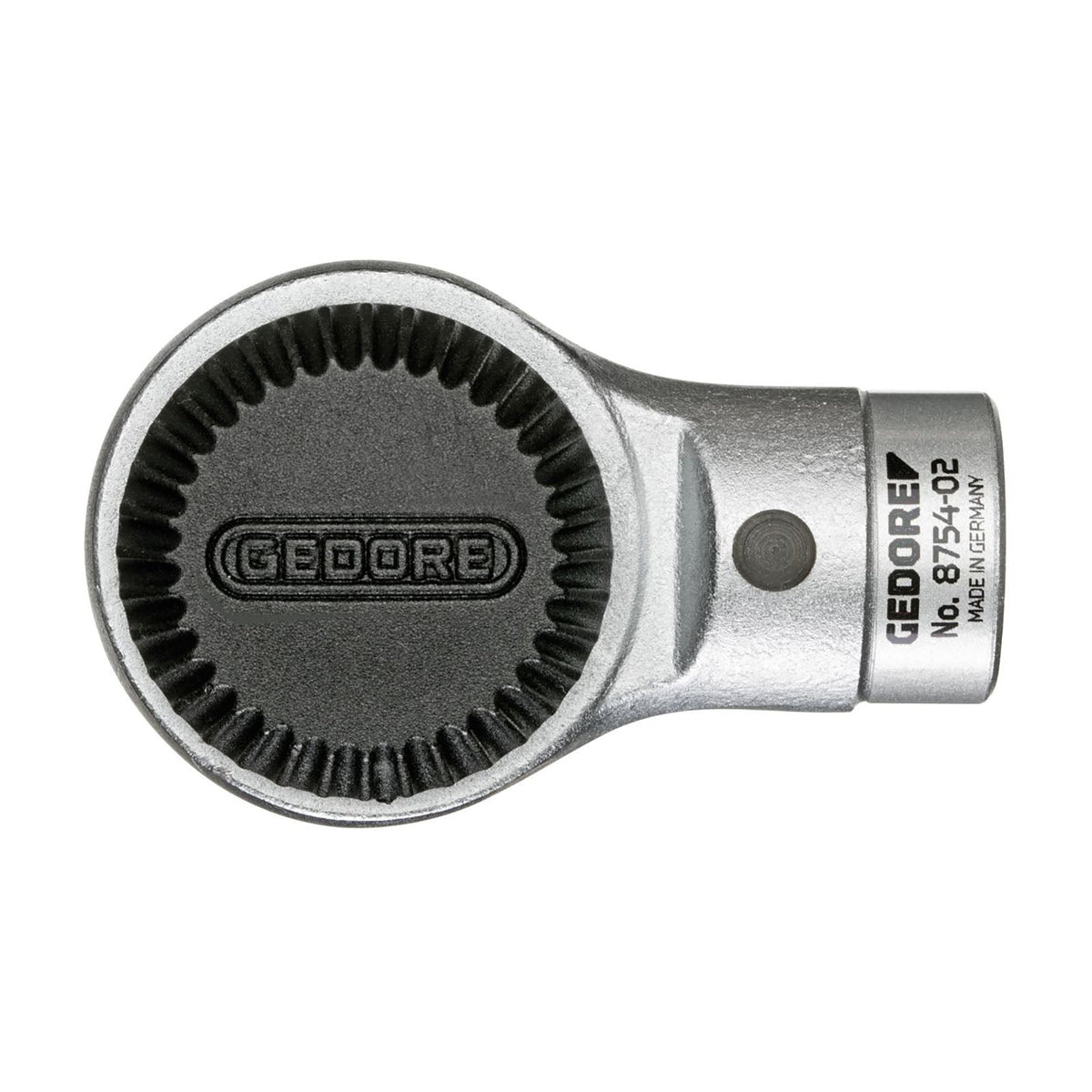 Cabeza de carraca reversible con espiga Ø 16 mm 1/2"