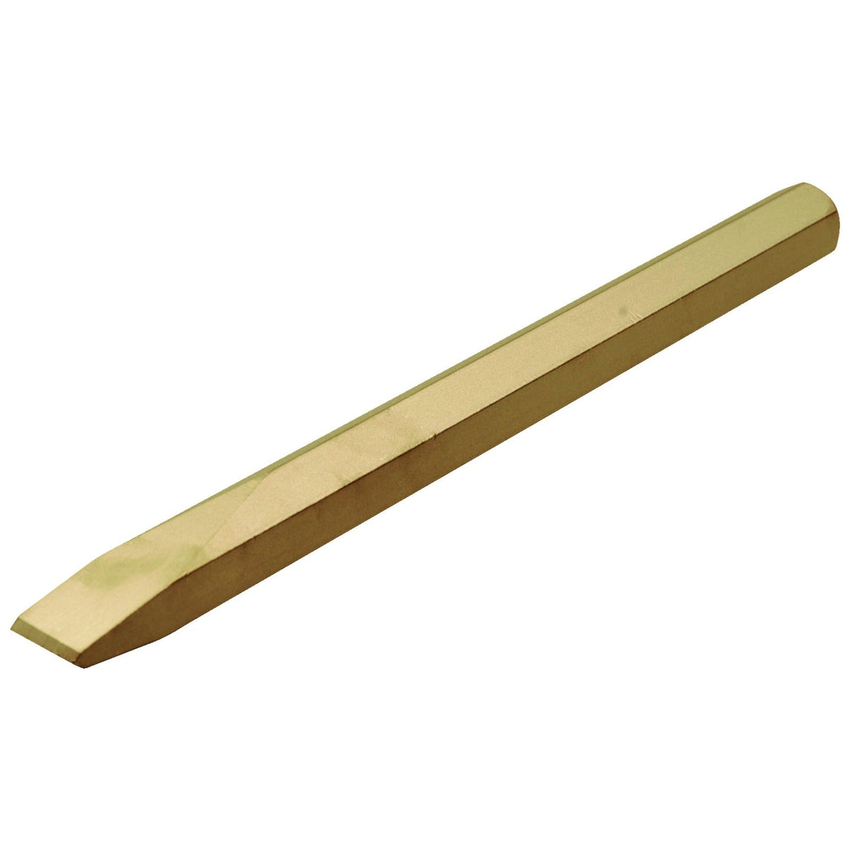 Cincel de albañil hexagonal antichispa 6 x 200 mm