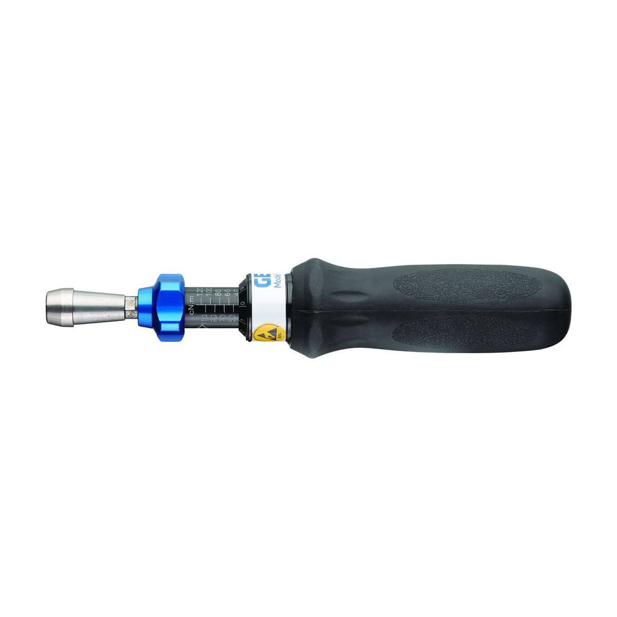 Destornillador dinamométrico ajustable con escala 1/4"