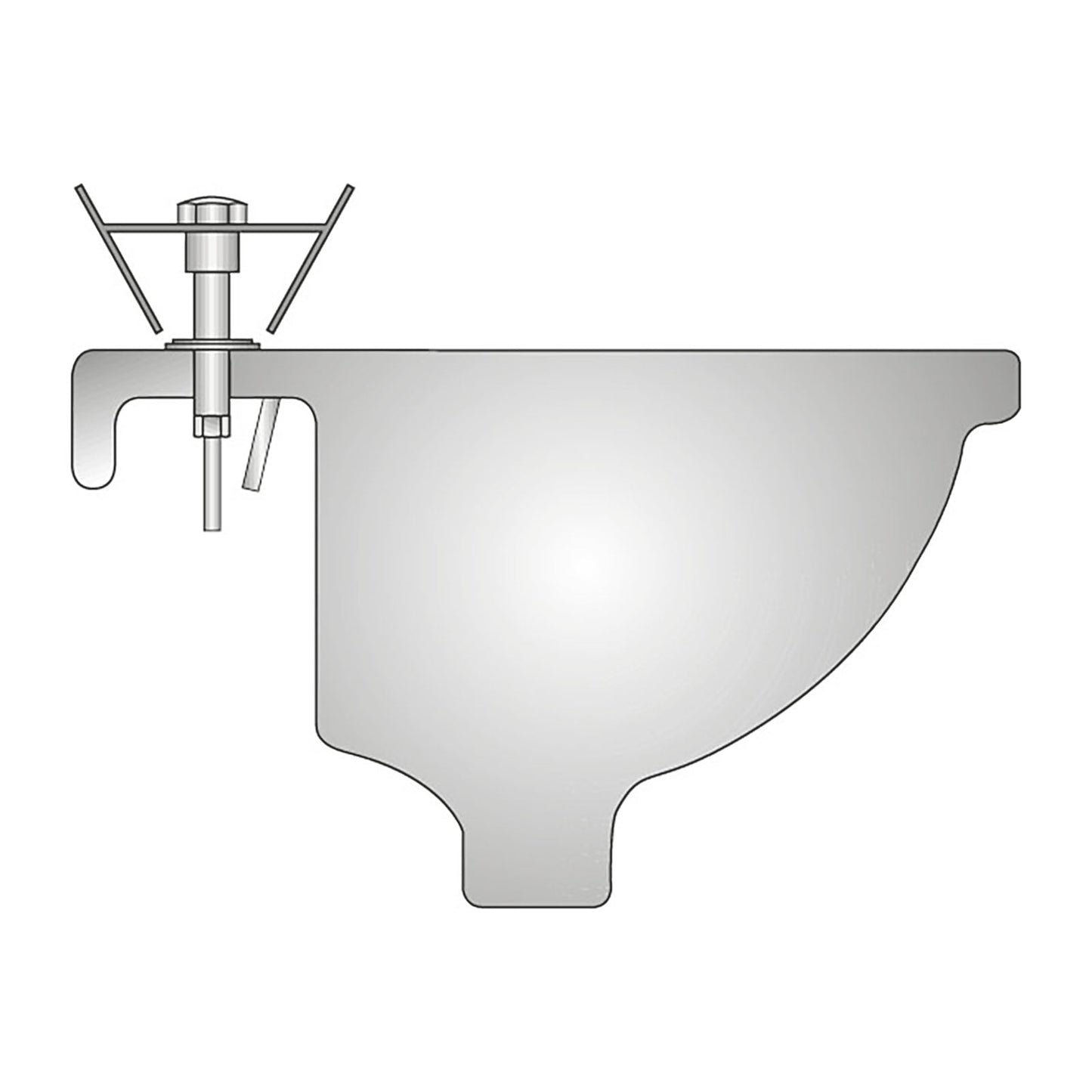 Llave para tuercas lavabo