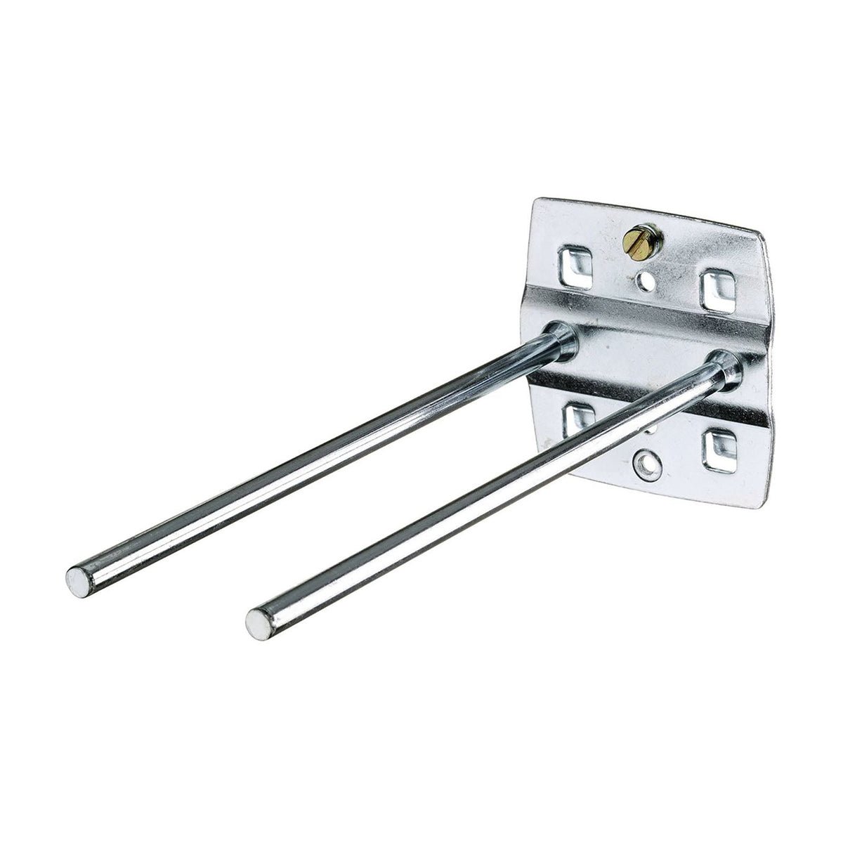 Gancho doble de espiga recta para panel perforado 150 mm