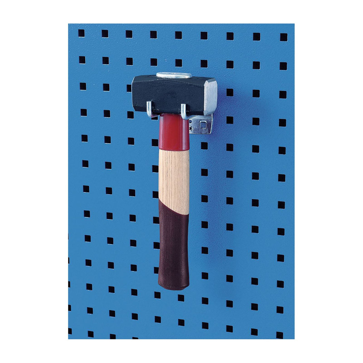 Gancho doble de punta vertical para panel perforado
