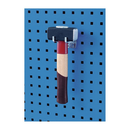 Gancho doble de punta vertical para panel perforado