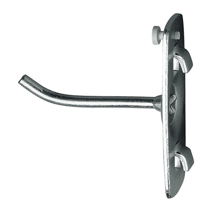 Gancho de punta acodada para panel perforado