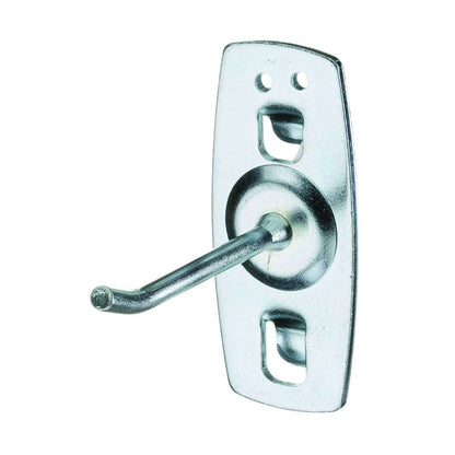 Gancho de punta acodada para panel perforado 50 mm Ø 4 mm