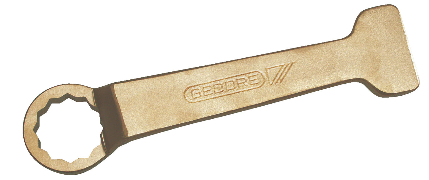 Llave  golpe polig.acodada 36mm