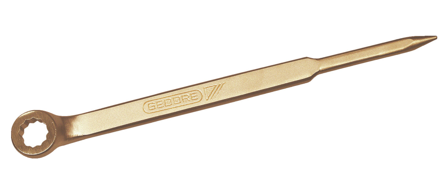 Llave polig.acodada 37mm