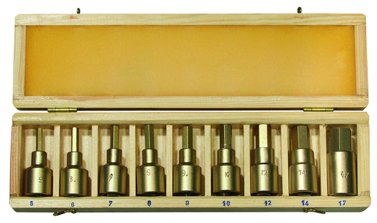 Juego de vasos destor 1/2" 10pcs
