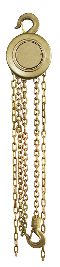 Polea 2 cadenas de 2,5m 1,0 t