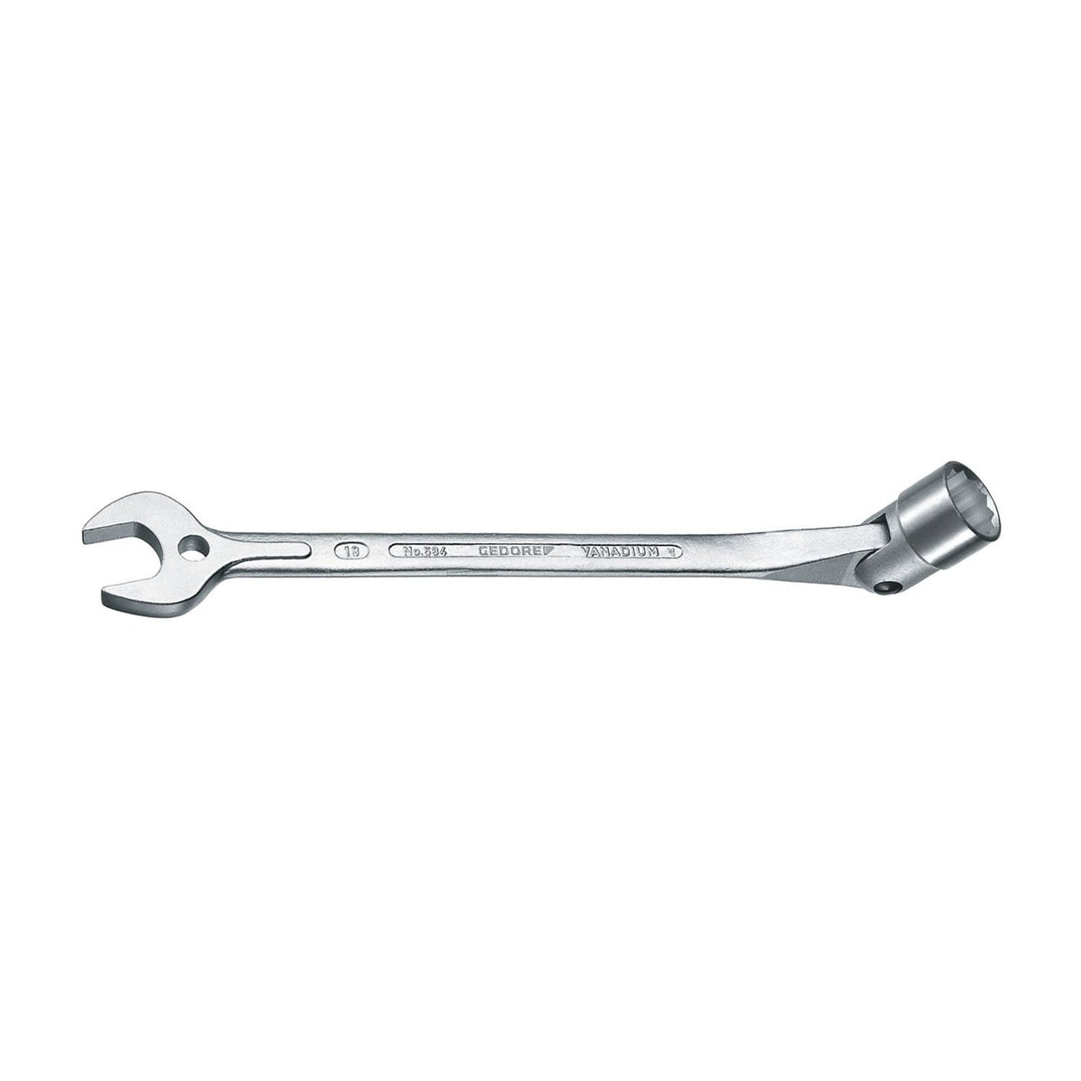 Llave combinada articulada