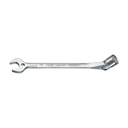 Llave combinada articulada
