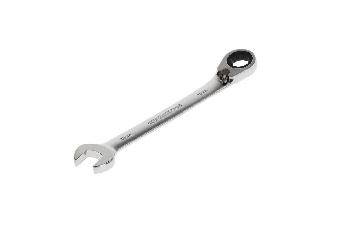 Llave combinada de carraca con palanca de cambio 16 mm