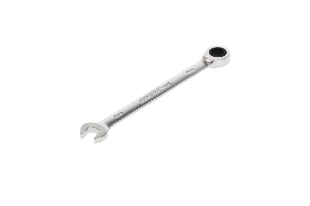 Llave combinada de carraca 9 mm