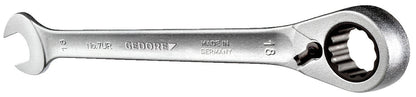 Llave combinada de carraca reversible 7 UR