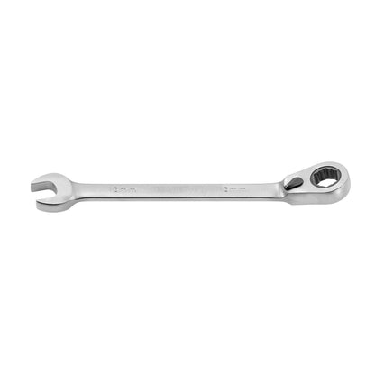 Llave combinada de carraca reversible con función de sujeción 13 mm