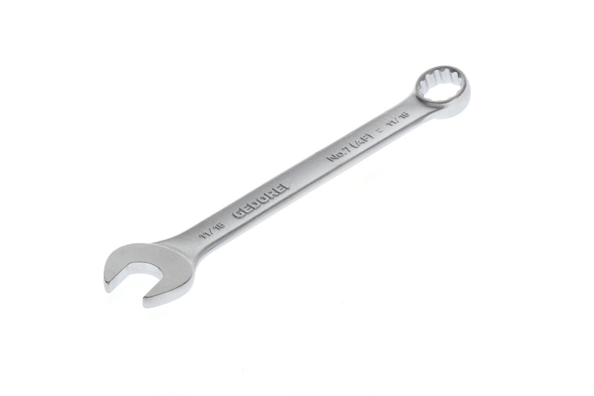 Llave combinada plana en pulgadas (AF) 11/16"
