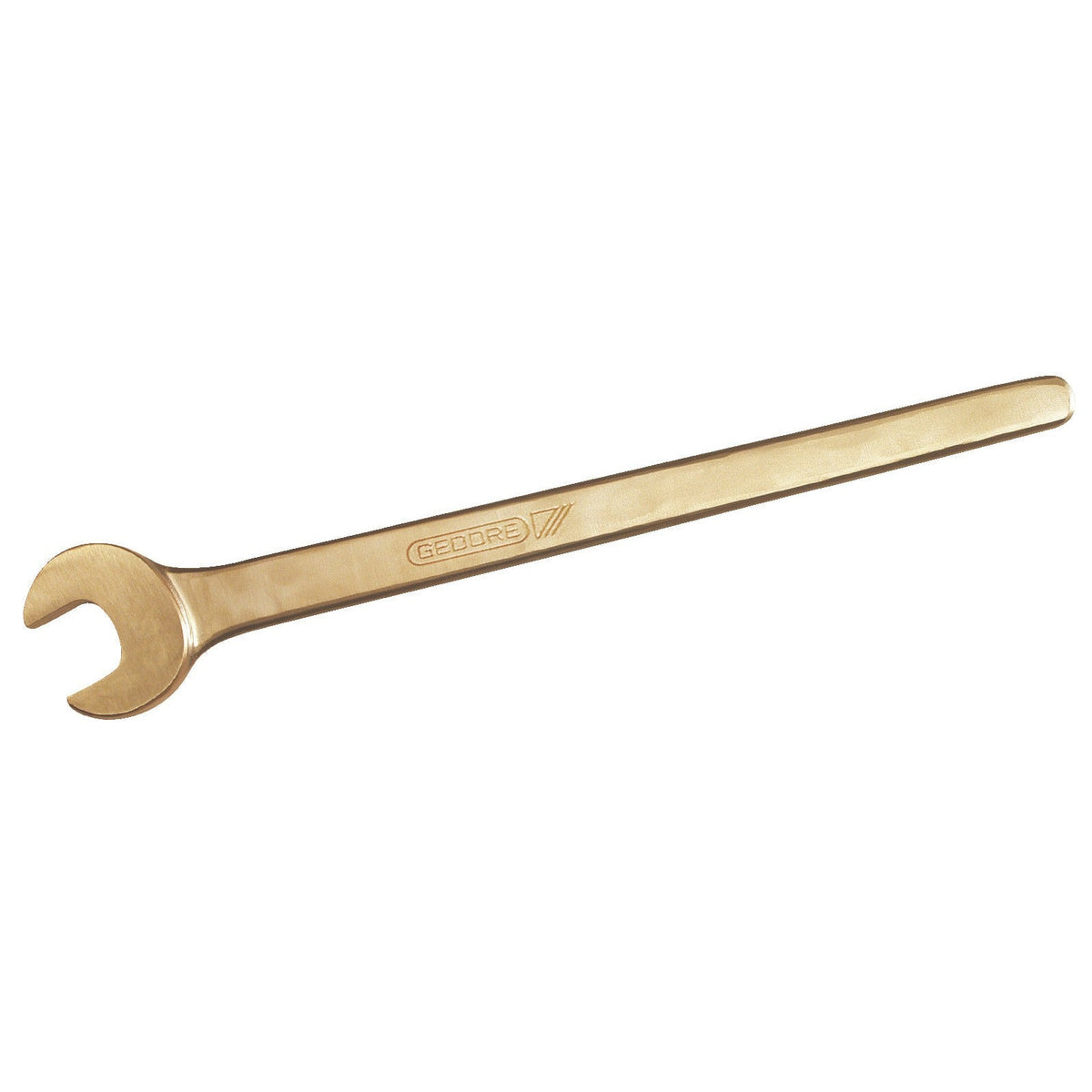 Llave de boca abierta angulada antichispa 90° 32 mm