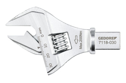 Llave de boca de inserción ajustable