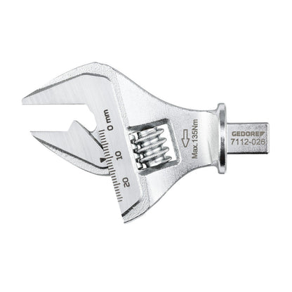 Llave de boca de inserción ajustable 9x12 5–30 mm
