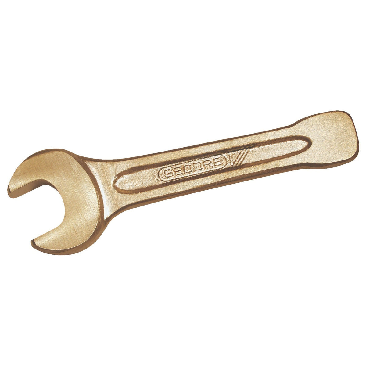 Llave de golpe abierta antichispa 160 mm