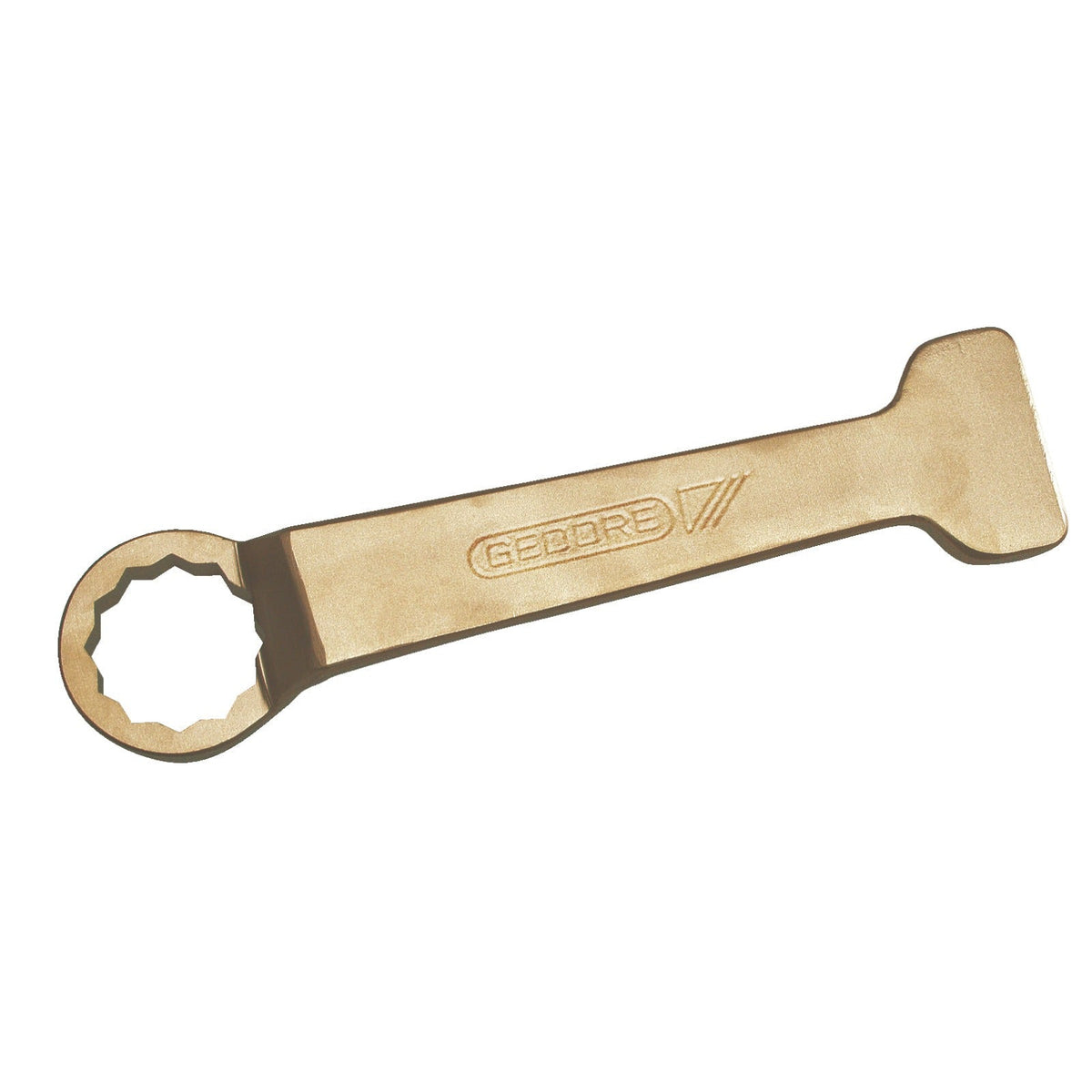 Llave de golpe poligonal acodada antichispa 75 mm