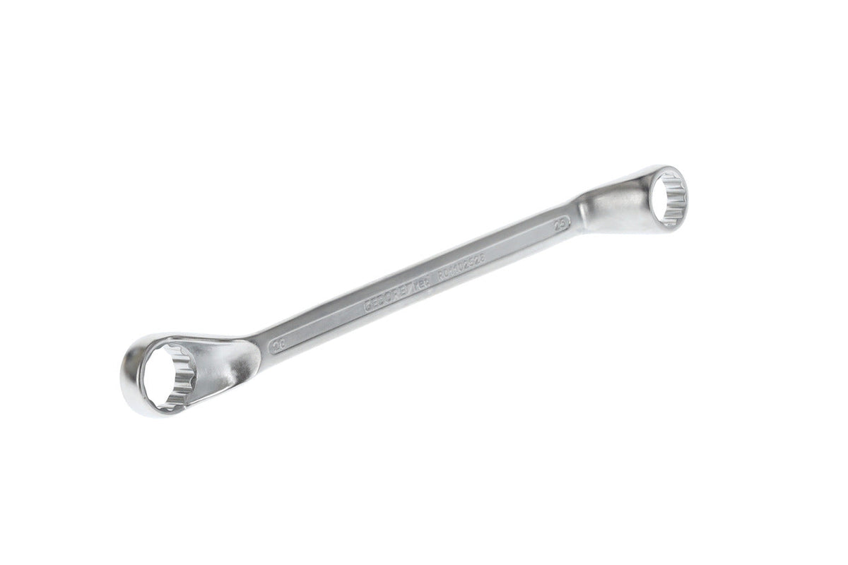 Llave estrella doble acodada 25 x 28 mm